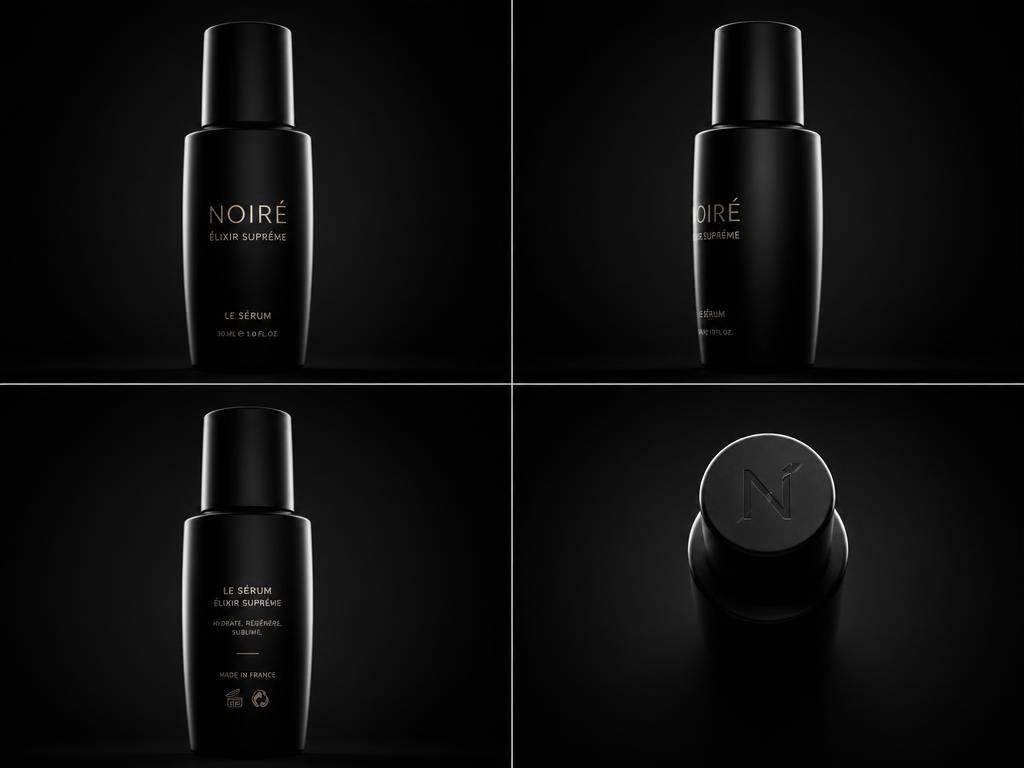 One product photographed from four different angles